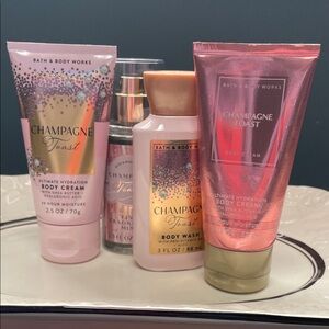 Bath & Body Works Champagne Toast Body Collection - Pink